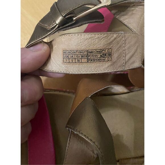 Vionic ankle strap wedge sandals - Picture 6 of 8